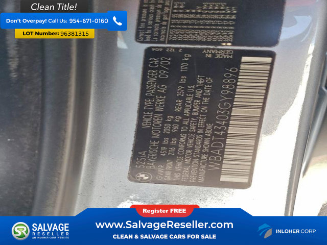 Used 2003 BMW 525i Sedan image 16