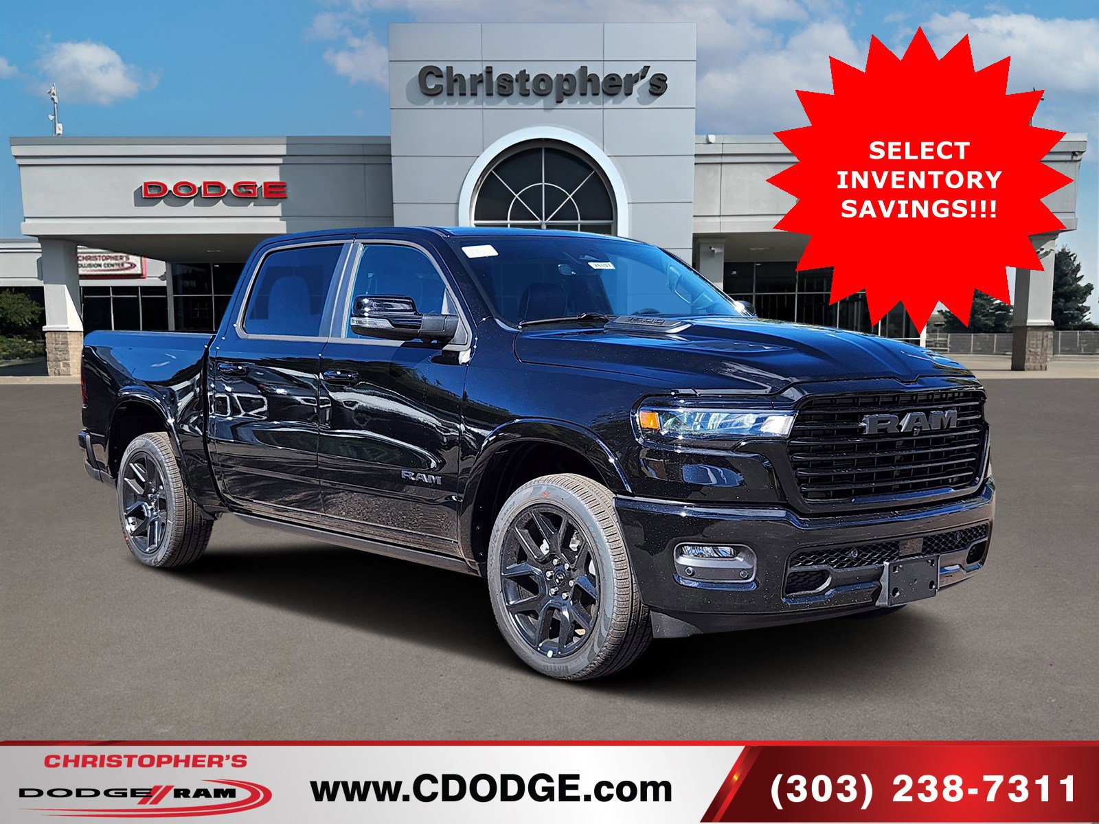 New 2026 RAM 1500 Laramie w/ Night Edition