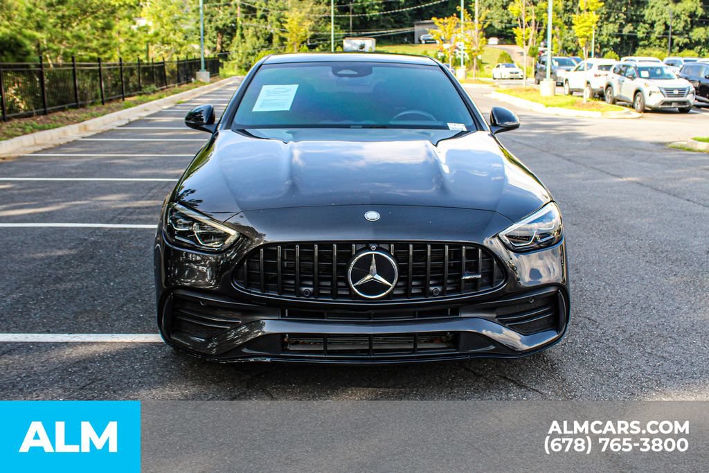 Used 2025 Mercedes-Benz C 43 AMG 4MATIC Sedan w/ AMG Night Package Plus image 9