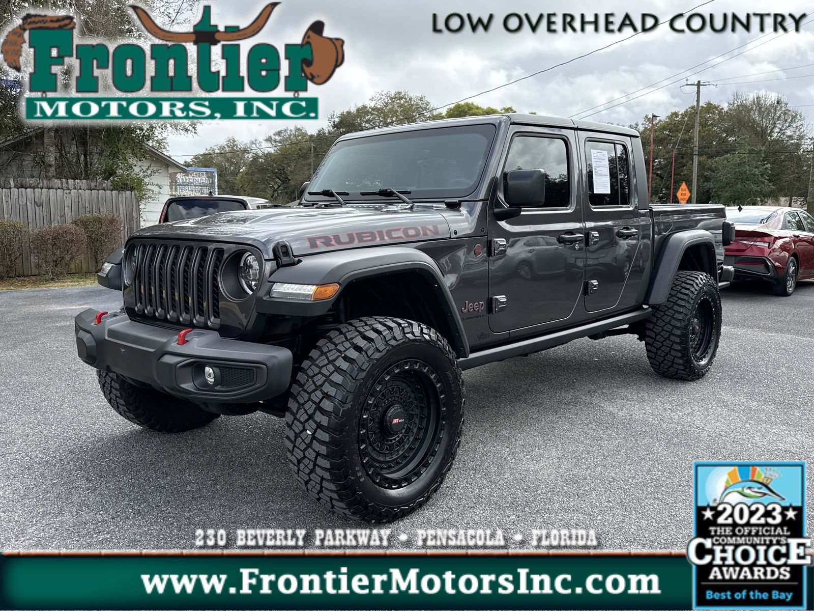 Used 2023 Jeep Gladiator Rubicon w/ LED Lighting Group image 1