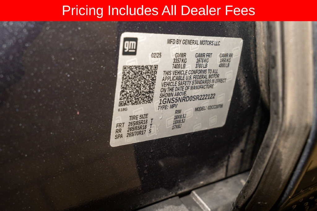 Used 2025 Chevrolet Tahoe LT RWD image 22