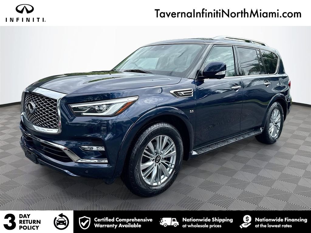 Used 2020 INFINITI QX80 Luxe w/ Proassist Package