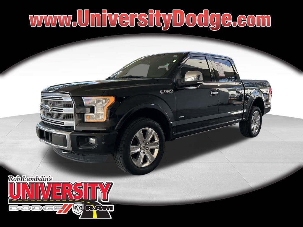 Used 2015 Ford F150 Platinum w/ Equipment Group 701A Luxury image 1