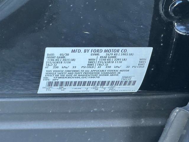 Used 2020 Ford Explorer XLT w/ Equipment Group 202A image 14