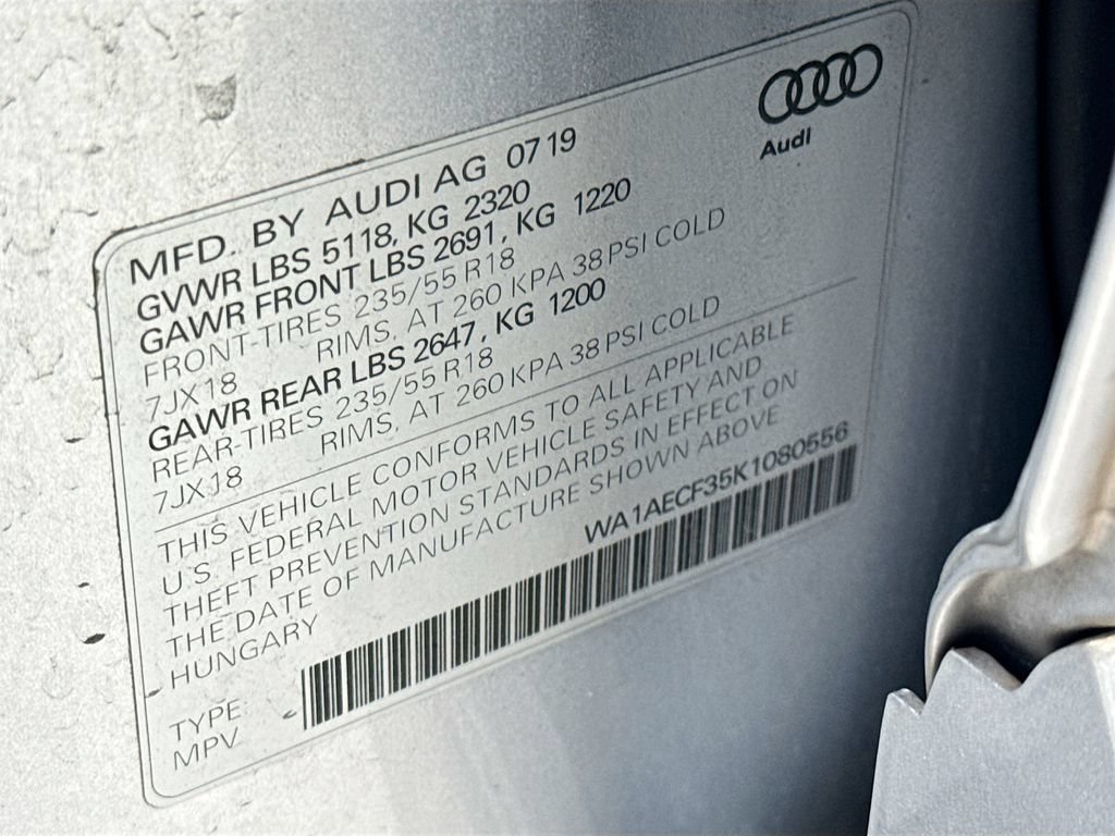 Used 2019 Audi Q3 2.0T Premium w/ Convenience Package AWD/4WD image 33