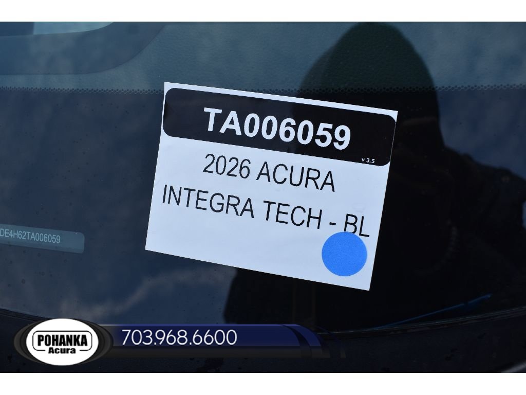 New 2026 Acura Integra A-Spec w/ Technology Package FWD image 34