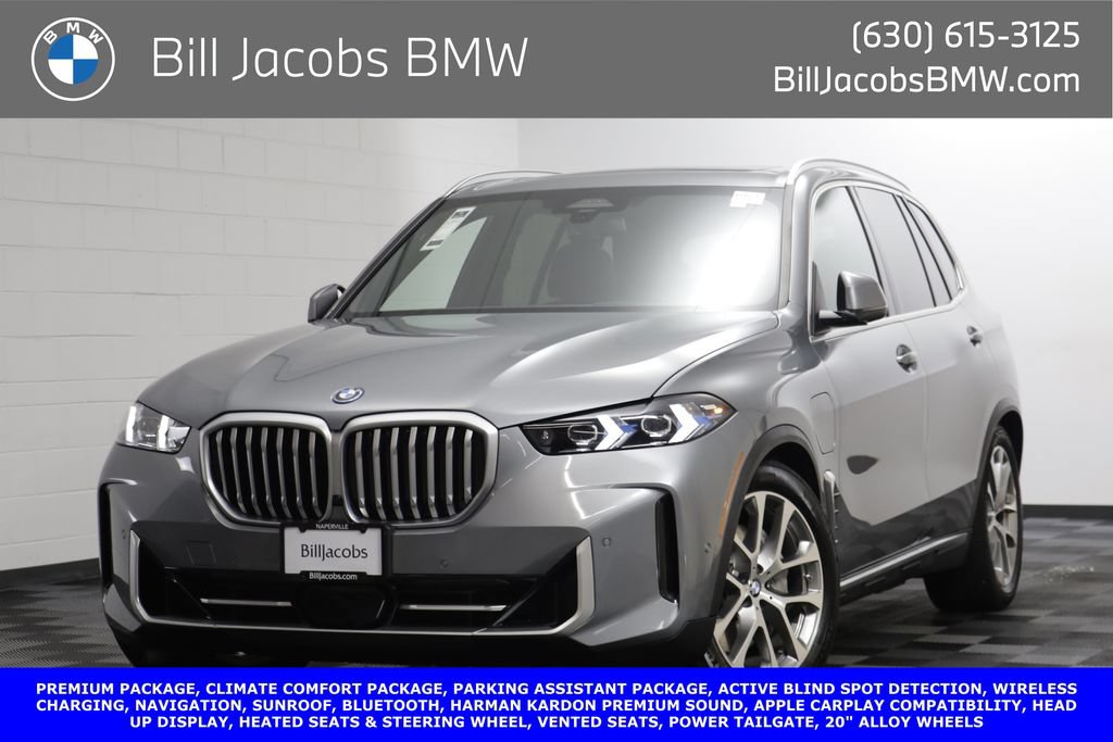 Certified 2026 BMW X5 xDrive50e w/ Climate Comfort Package