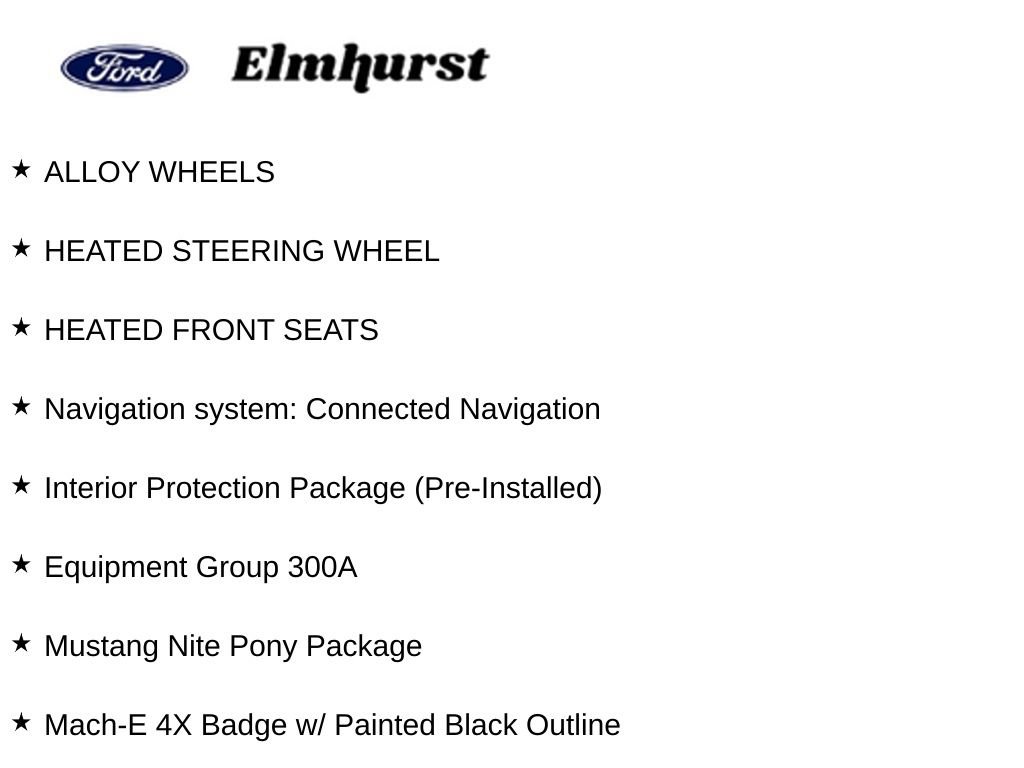 Used 2023 Ford Mustang Mach-E Premium w/ Mustang Nite Pony Package AWD/4WD image 10