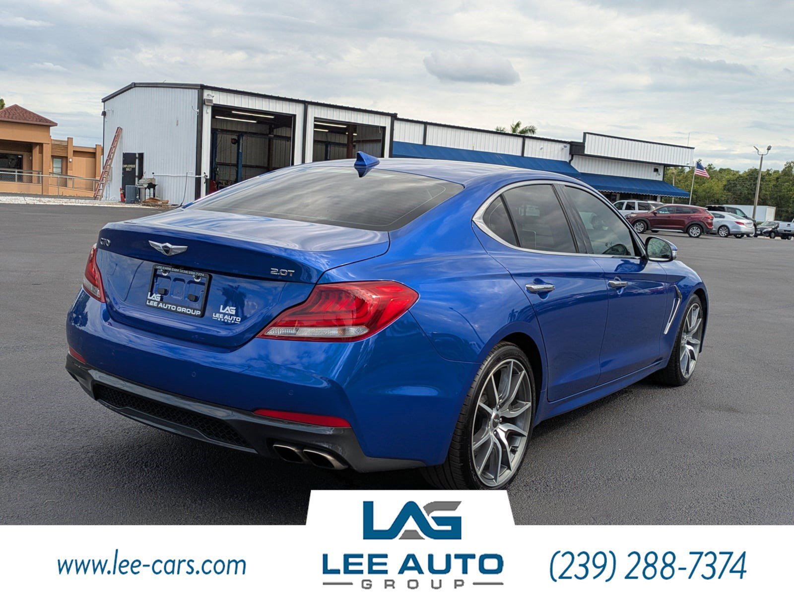 Used 2019 Genesis G70 2.0T Advanced w/ Dynamic Package RWD image 3