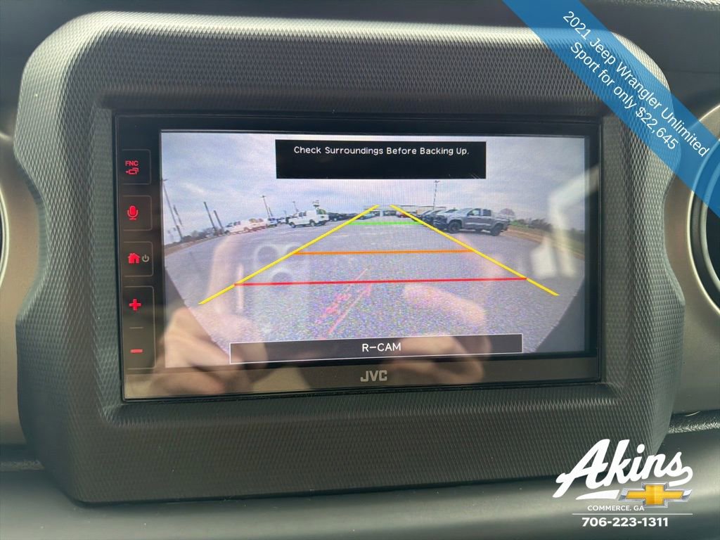 Used 2021 Jeep Wrangler Unlimited Sport image 23