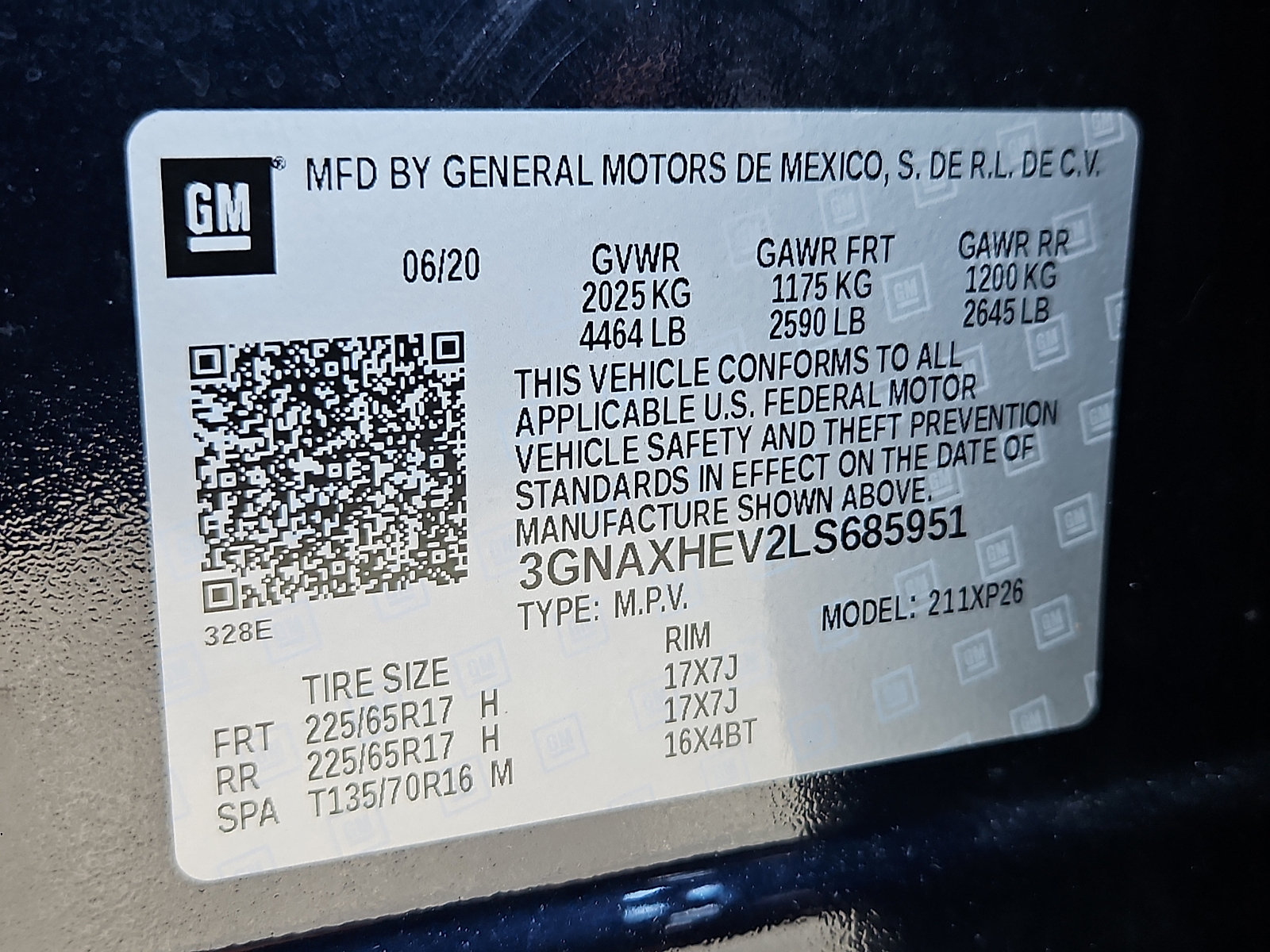 Certified 2020 Chevrolet Equinox LS w/ LS Convenience Package FWD image 27