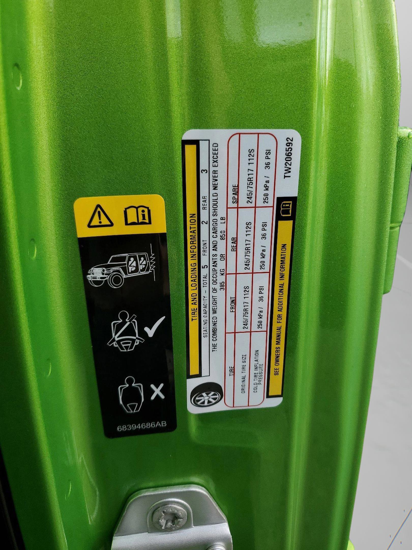 New 2026 Jeep Wrangler Sport S image 7