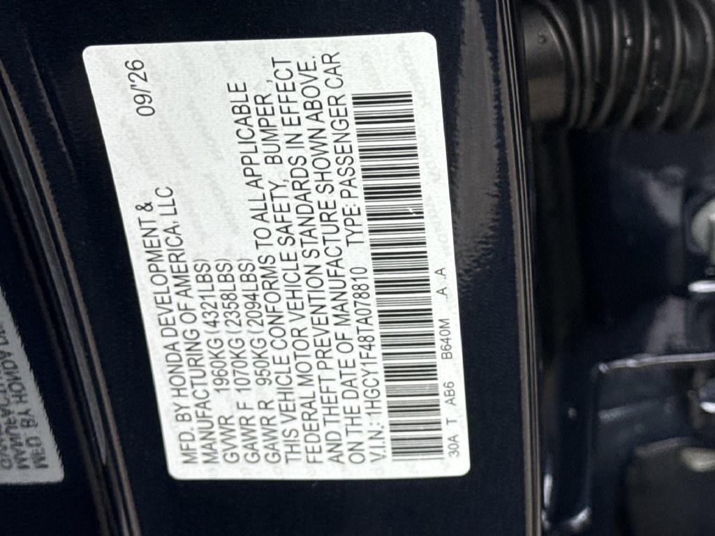 New 2026 Honda Accord SE image 27