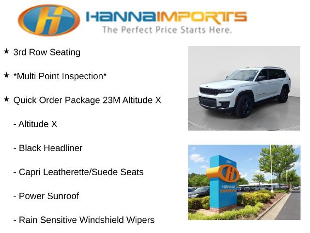 Used 2024 Jeep Grand Cherokee L Altitude AWD/4WD image 15