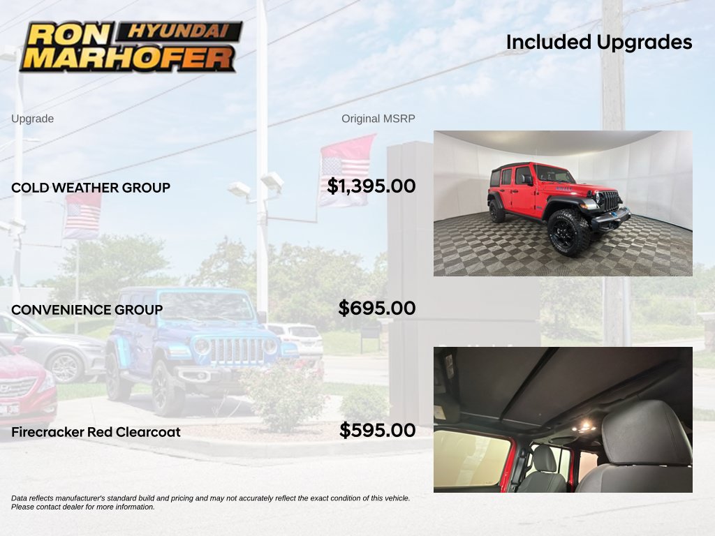 Used 2023 Jeep Wrangler Unlimited w/ Cold Weather Group AWD/4WD image 6