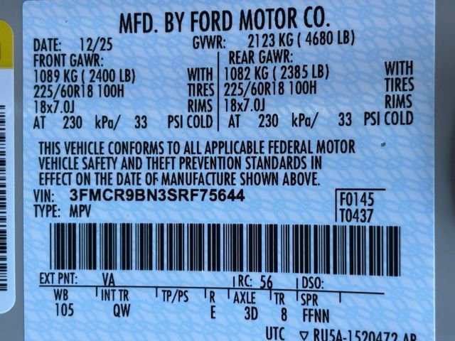 New 2025 Ford Bronco Sport Big Bend w/ Convenience Package image 27