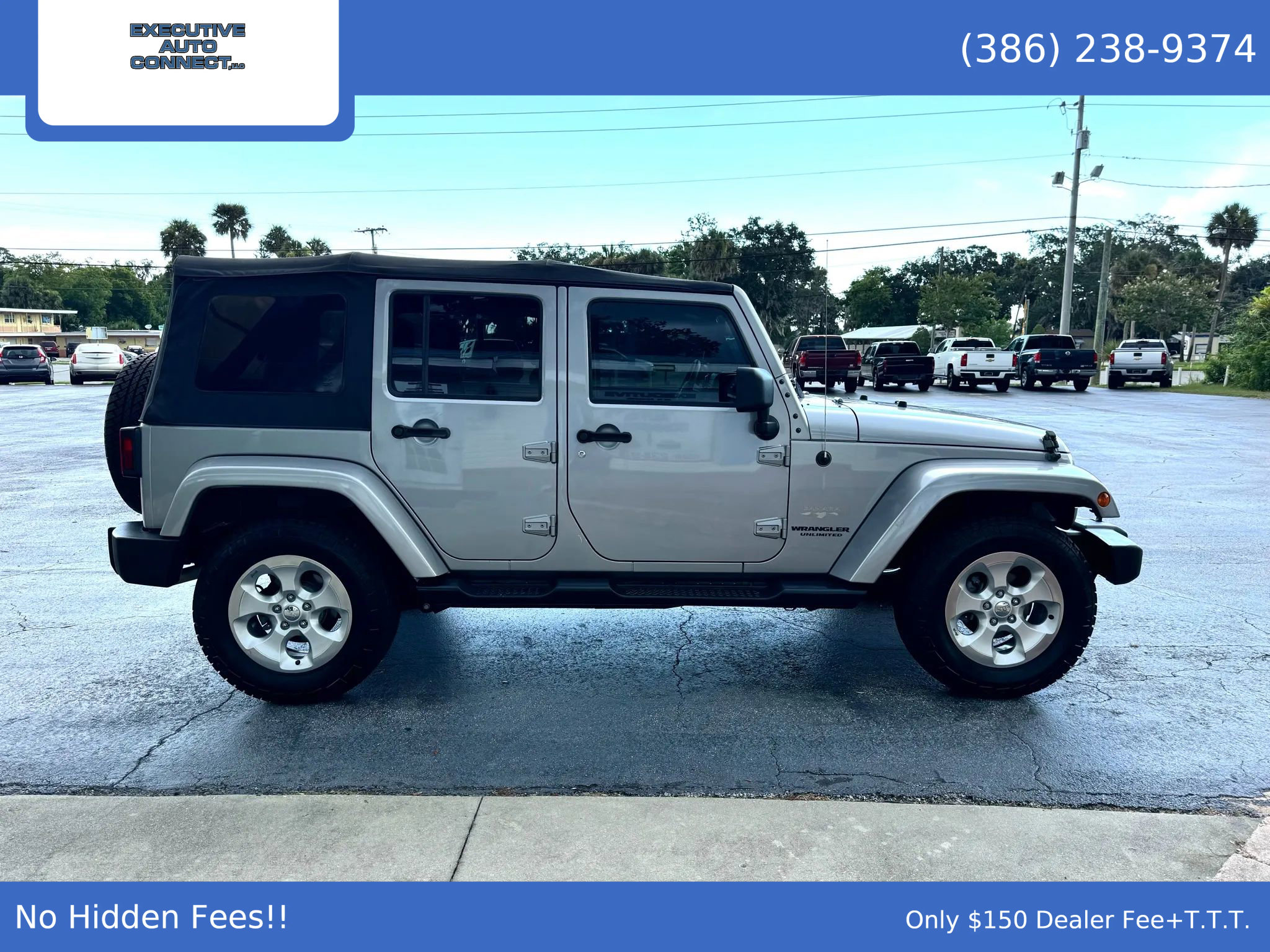 Used 2015 Jeep Wrangler Unlimited Sahara image 4