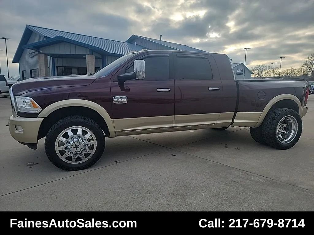 Used 2012 RAM 3500 Laramie Longhorn w/ Max Tow Pkg image 8