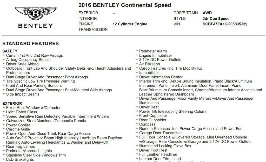 Used 2016 Bentley Continental GT Speed image 17