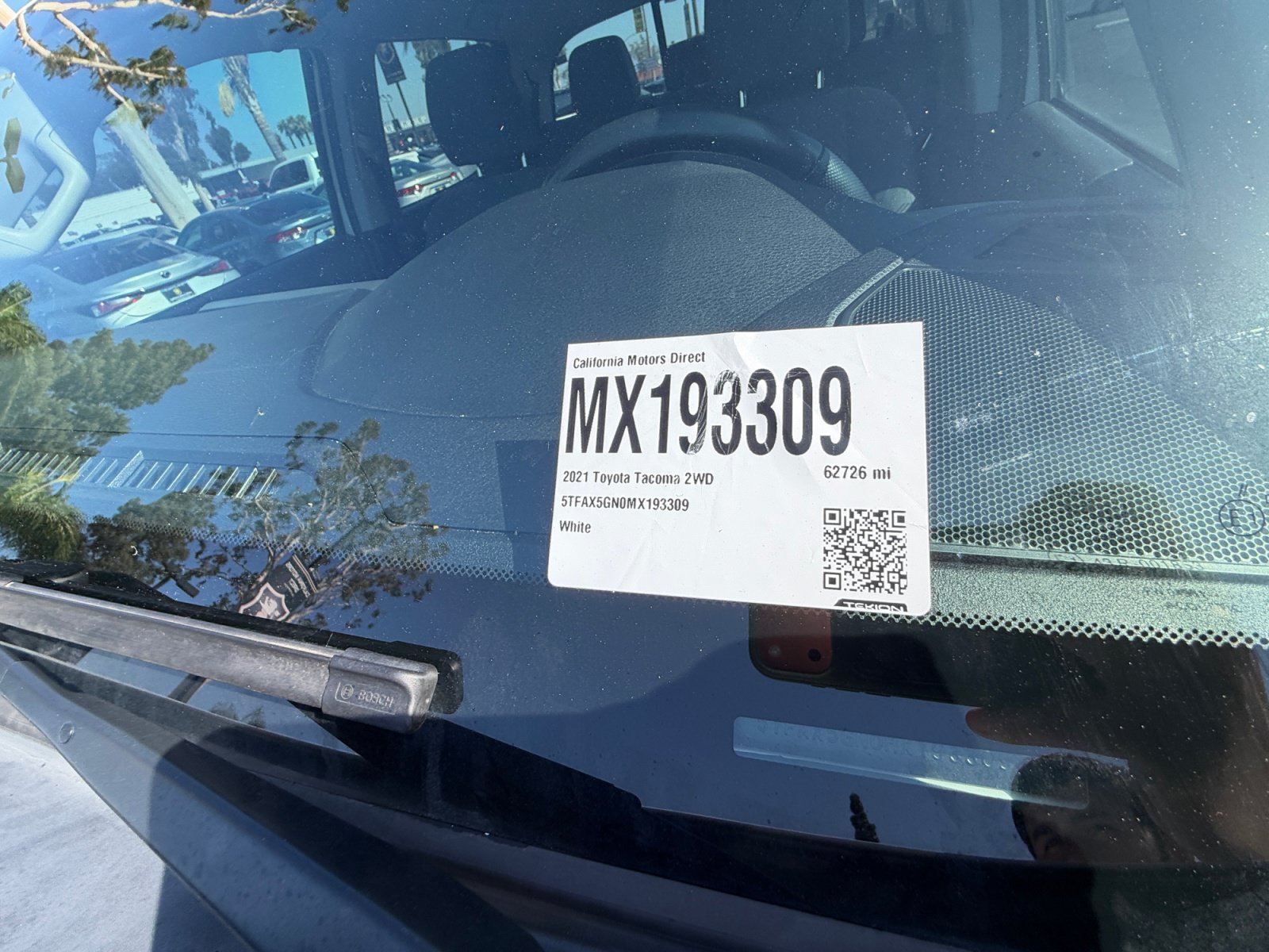 Used 2021 Toyota Tacoma SR5 w/ SR5 Appearance Package (SM) RWD image 19