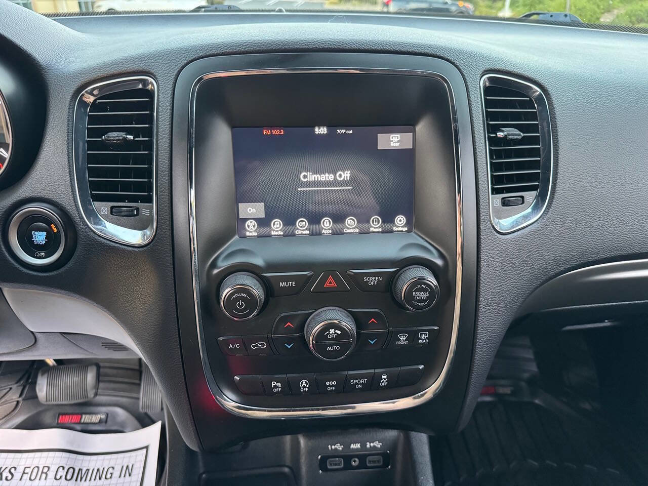 Used 2018 Dodge Durango SXT w/ Quick Order Package 2BB image 19