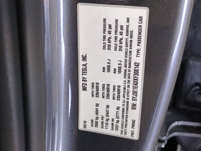 Used 2019 Tesla Model 3 Standard Range Plus RWD image 26