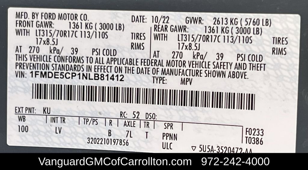 Used 2022 Ford Bronco Big Bend w/ Sasquatch Package image 31