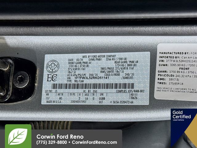 Certified 2024 Ford F150 XLT w/ Tow/Haul Package image 33