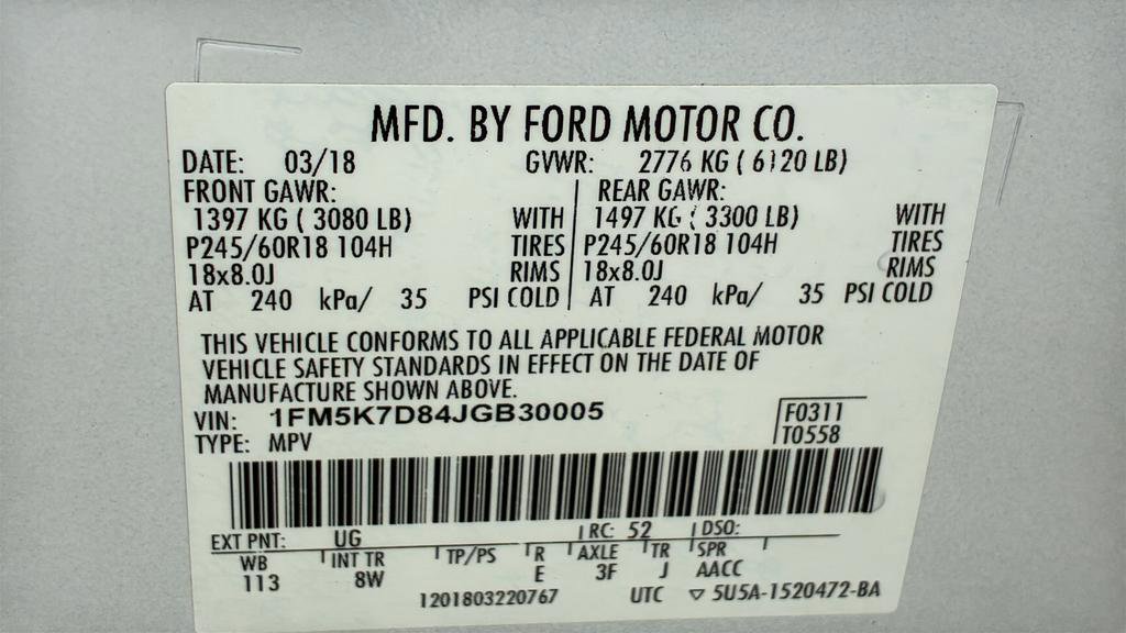 Used 2018 Ford Explorer XLT w/ Equipment Group 201A image 39