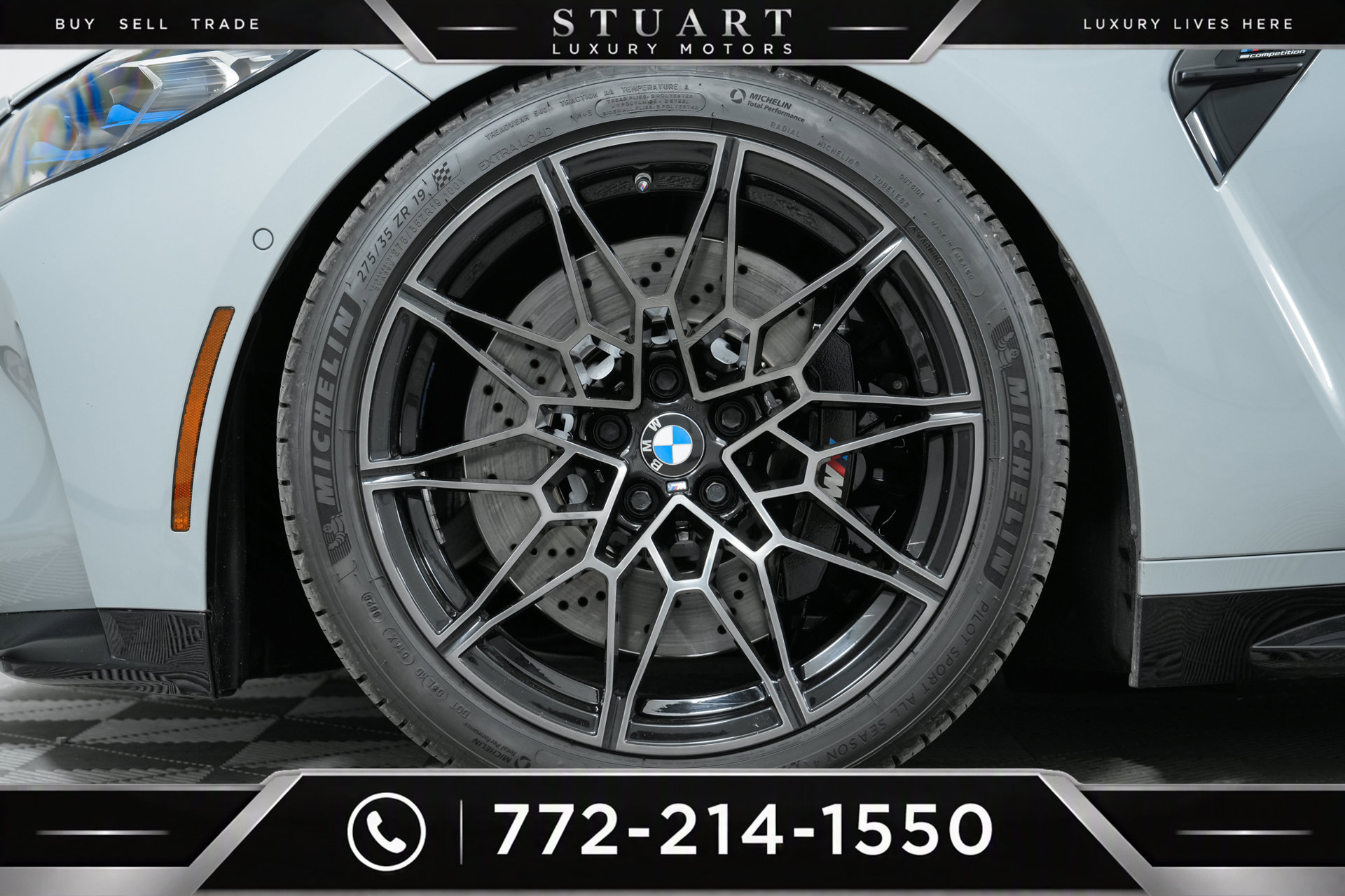 Used 2024 BMW M3 Competition w/ M Carbon Exterior Package AWD/4WD image 42