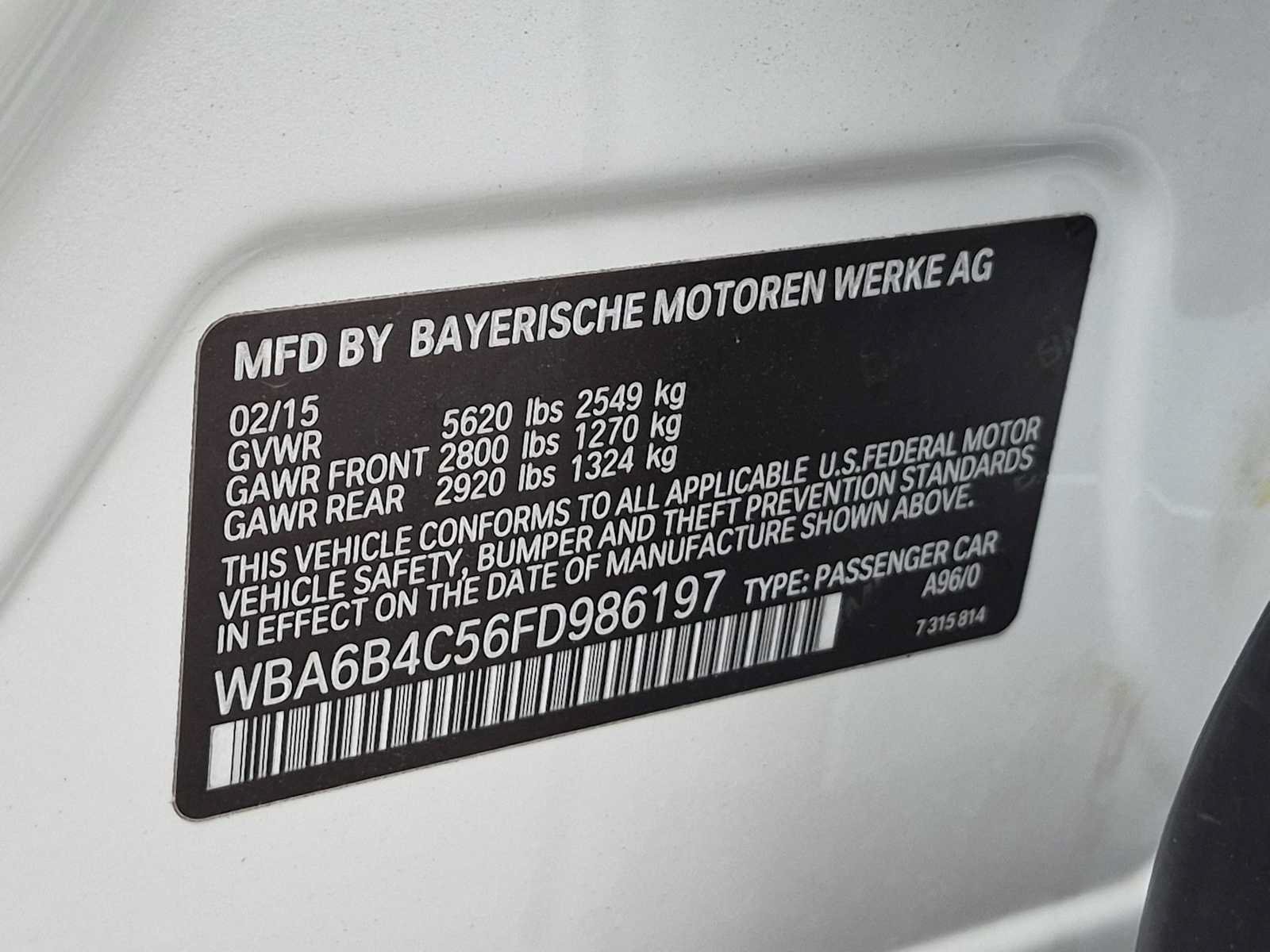 Used 2015 BMW ALPINA B6 xDrive Gran Coupe AWD/4WD image 39