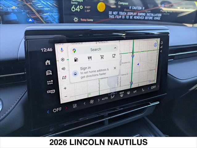 New 2026 Lincoln Nautilus Reserve w/ Jet Appearance Package AWD/4WD image 9
