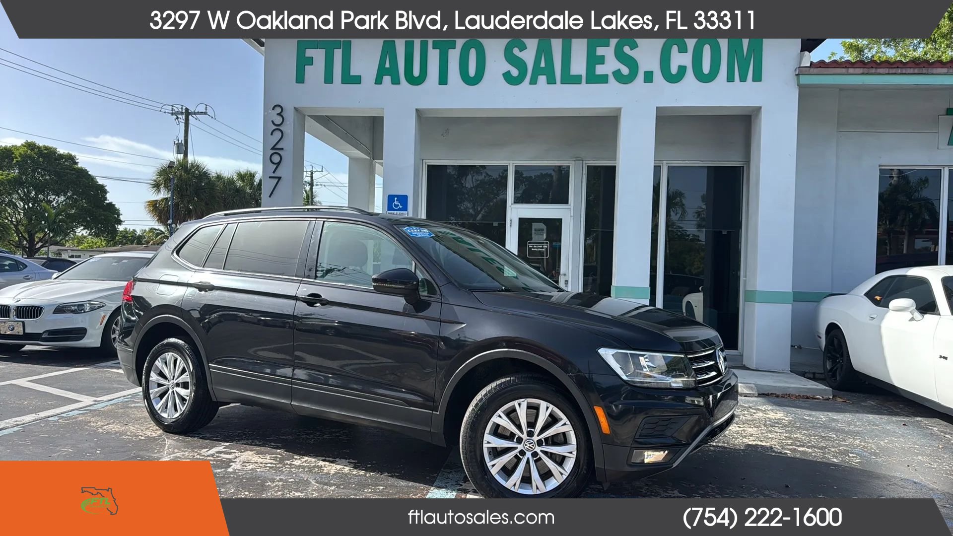 Used 2018 Volkswagen Tiguan S w/ Front Fog Lights Package FWD image 2