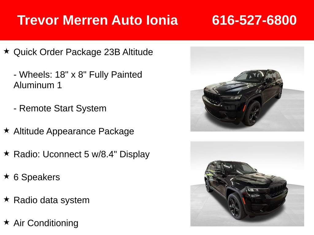 Used 2024 Jeep Grand Cherokee Altitude AWD/4WD image 32