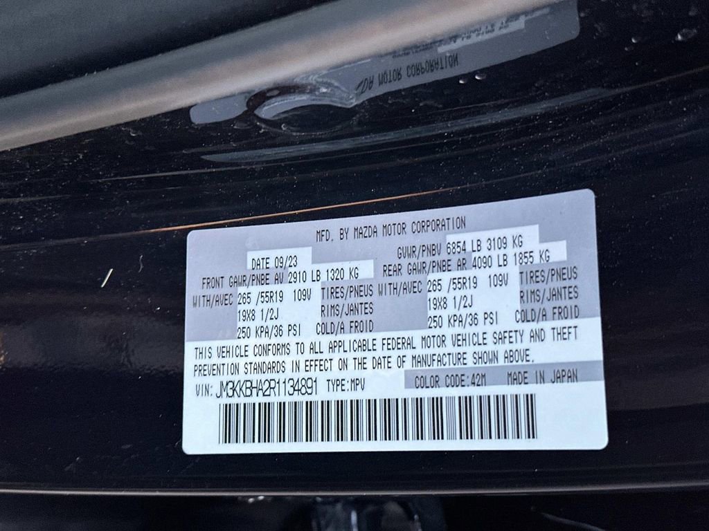 Certified 2024 MAZDA CX-90 Plug-In Hybrid w/ Preferred image 35