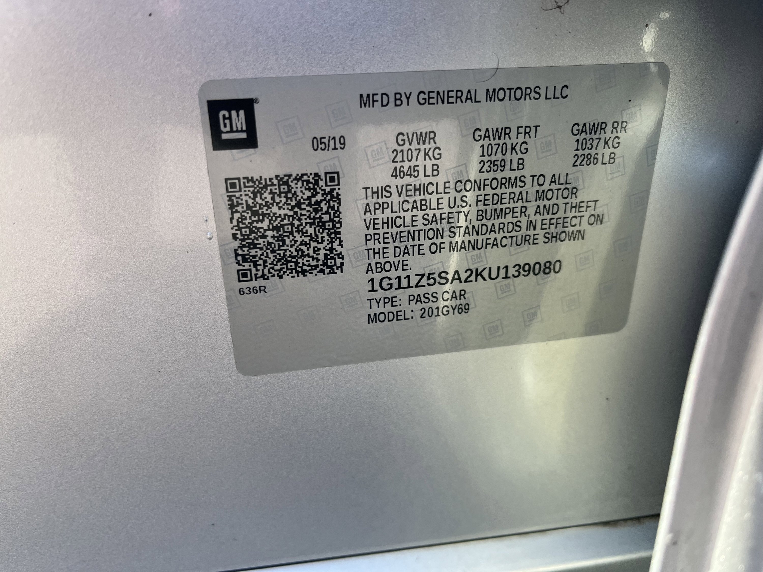 Used 2019 Chevrolet Impala LT FWD image 16