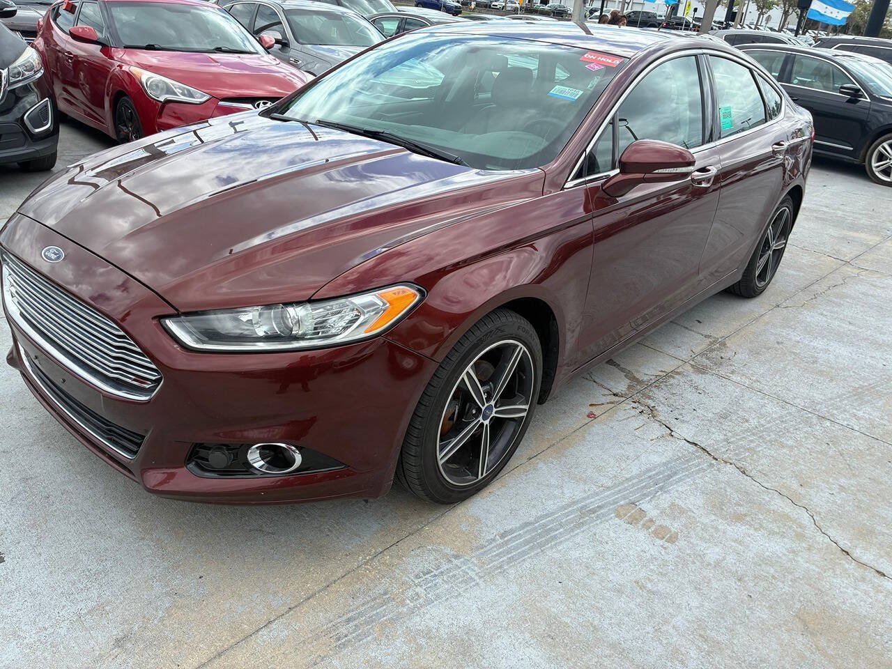 Used 2016 Ford Fusion Titanium w/ Terracotta Package FWD image 3