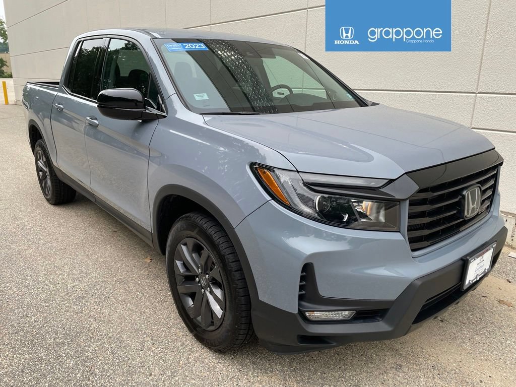 Certified 2023 Honda Ridgeline Sport video 1