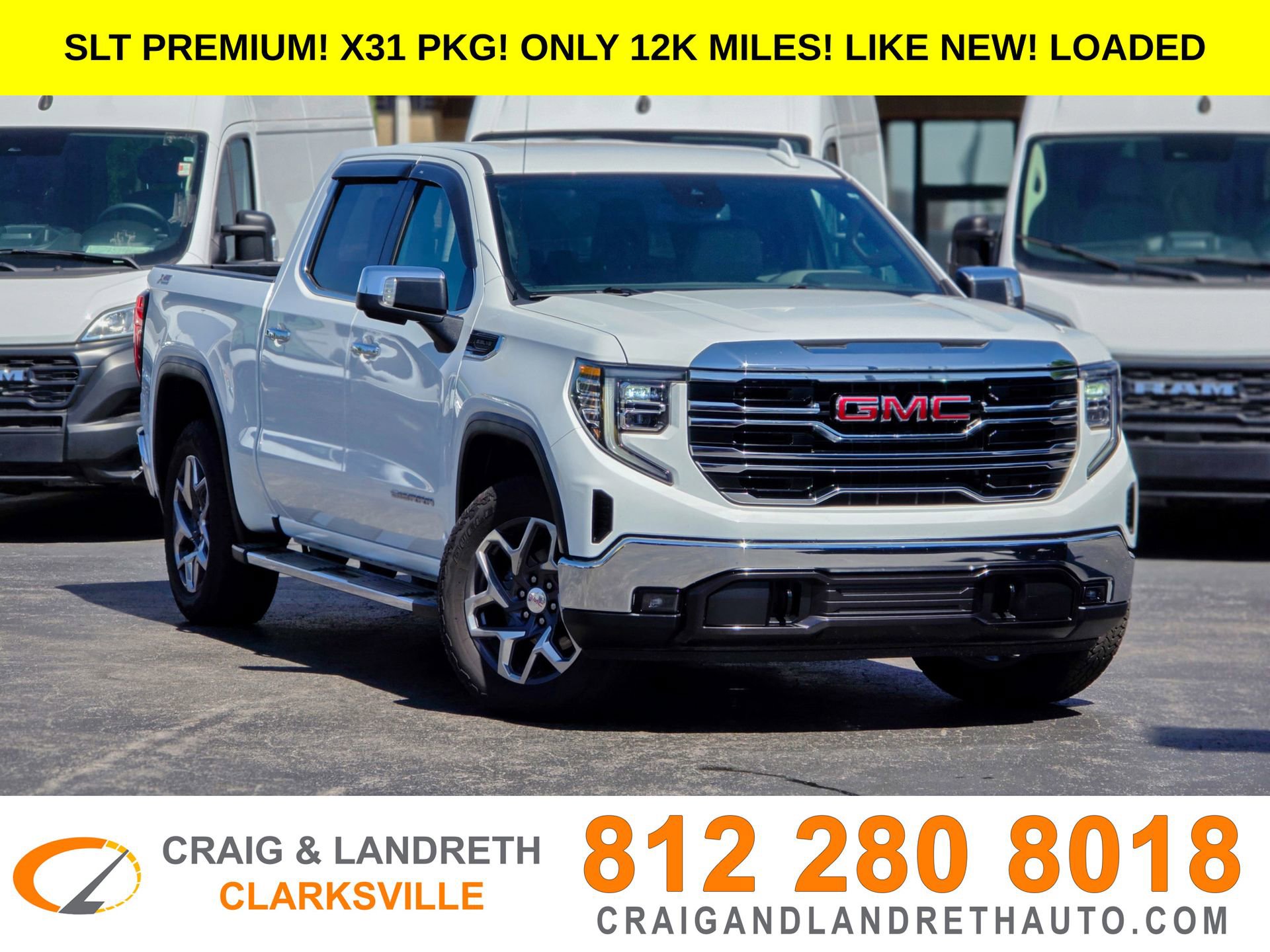Used 2023 GMC Sierra 1500 SLT w/ SLT Premium Package