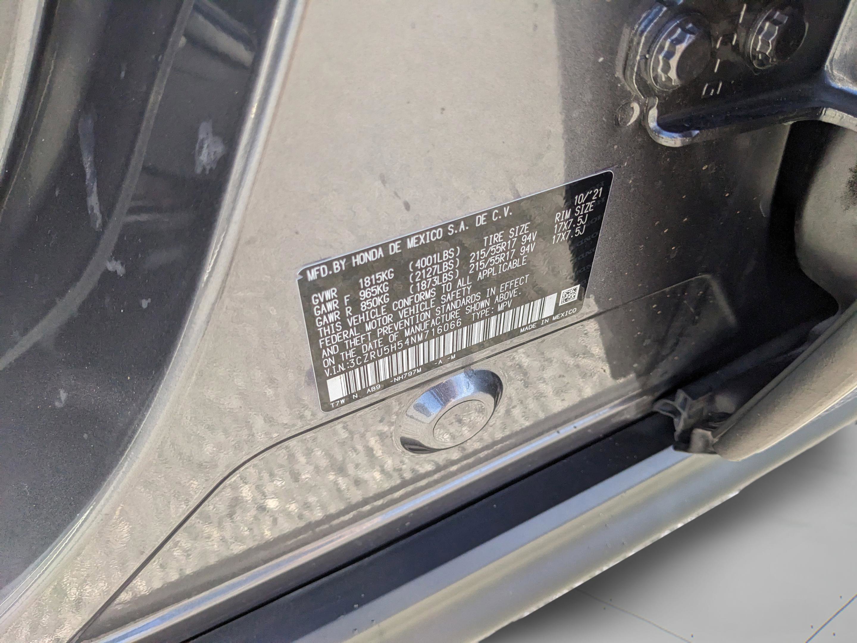 Used 2022 Honda HR-V EX image 42