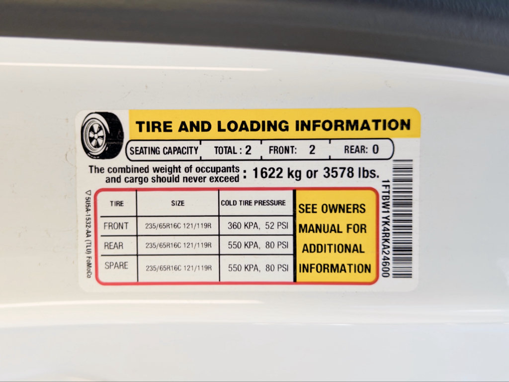 Used 2024 Ford E-Transit Low Roof RWD image 26