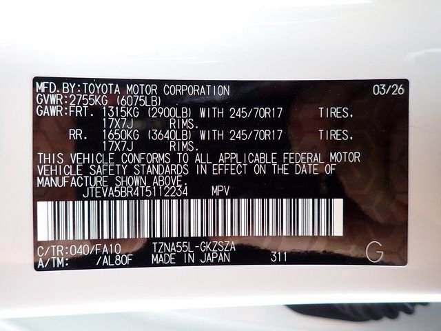 New 2026 Toyota 4Runner SR5 AWD/4WD image 17