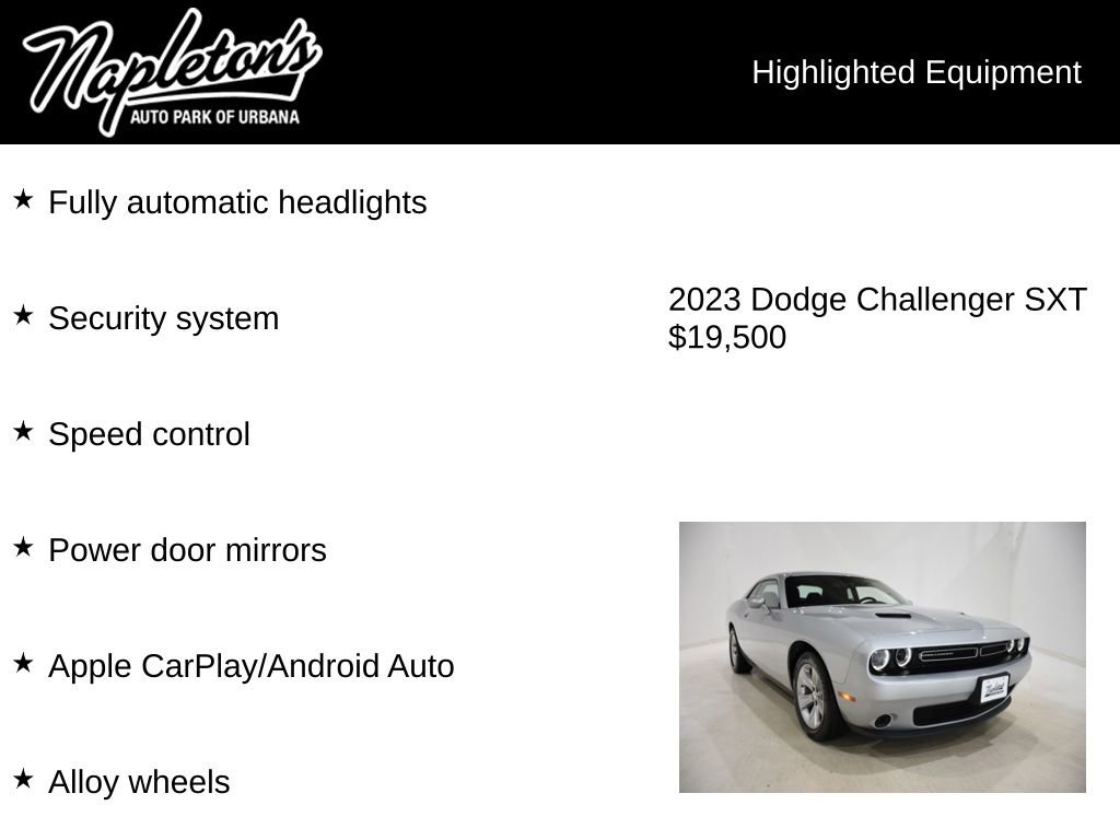 Used 2023 Dodge Challenger SXT image 16