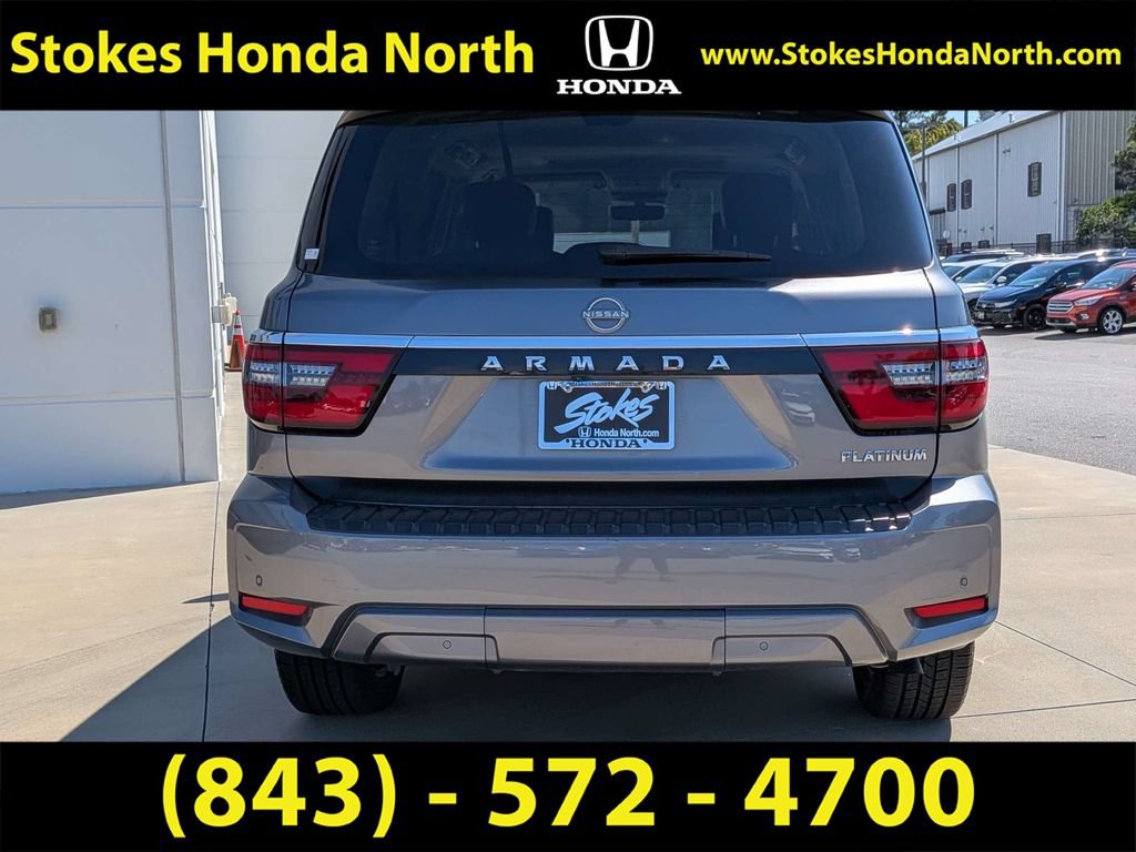 Used 2022 Nissan Armada Platinum w/ Captain's Chairs Package RWD image 5