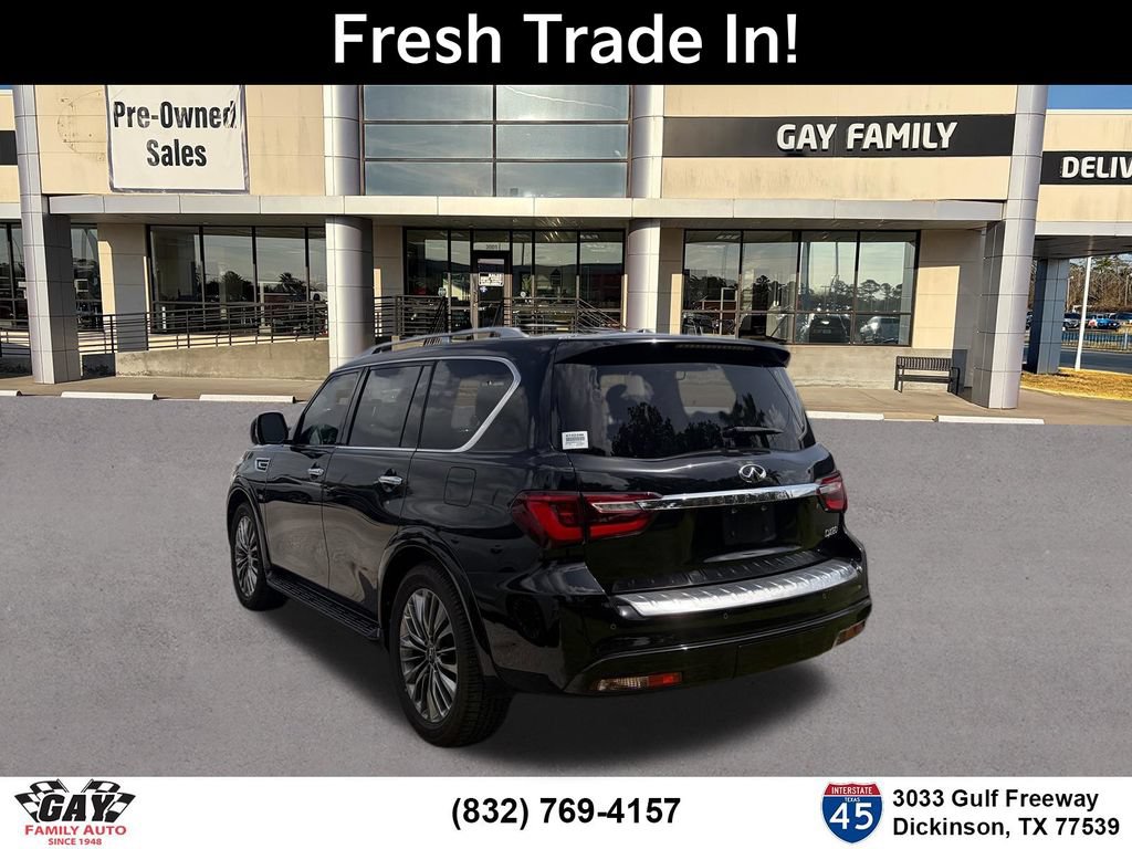 Used 2019 INFINITI QX80 Luxe w/ 22" Wheel Package AWD/4WD image 7