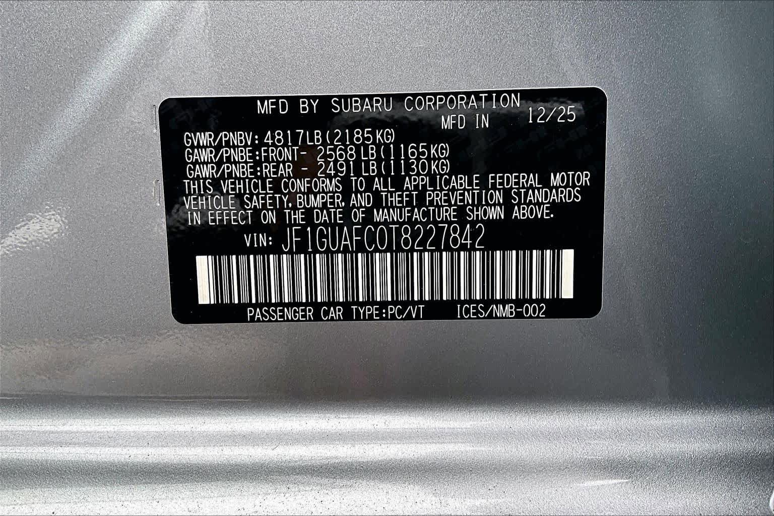 New 2026 Subaru Impreza 2.0i Sport image 20