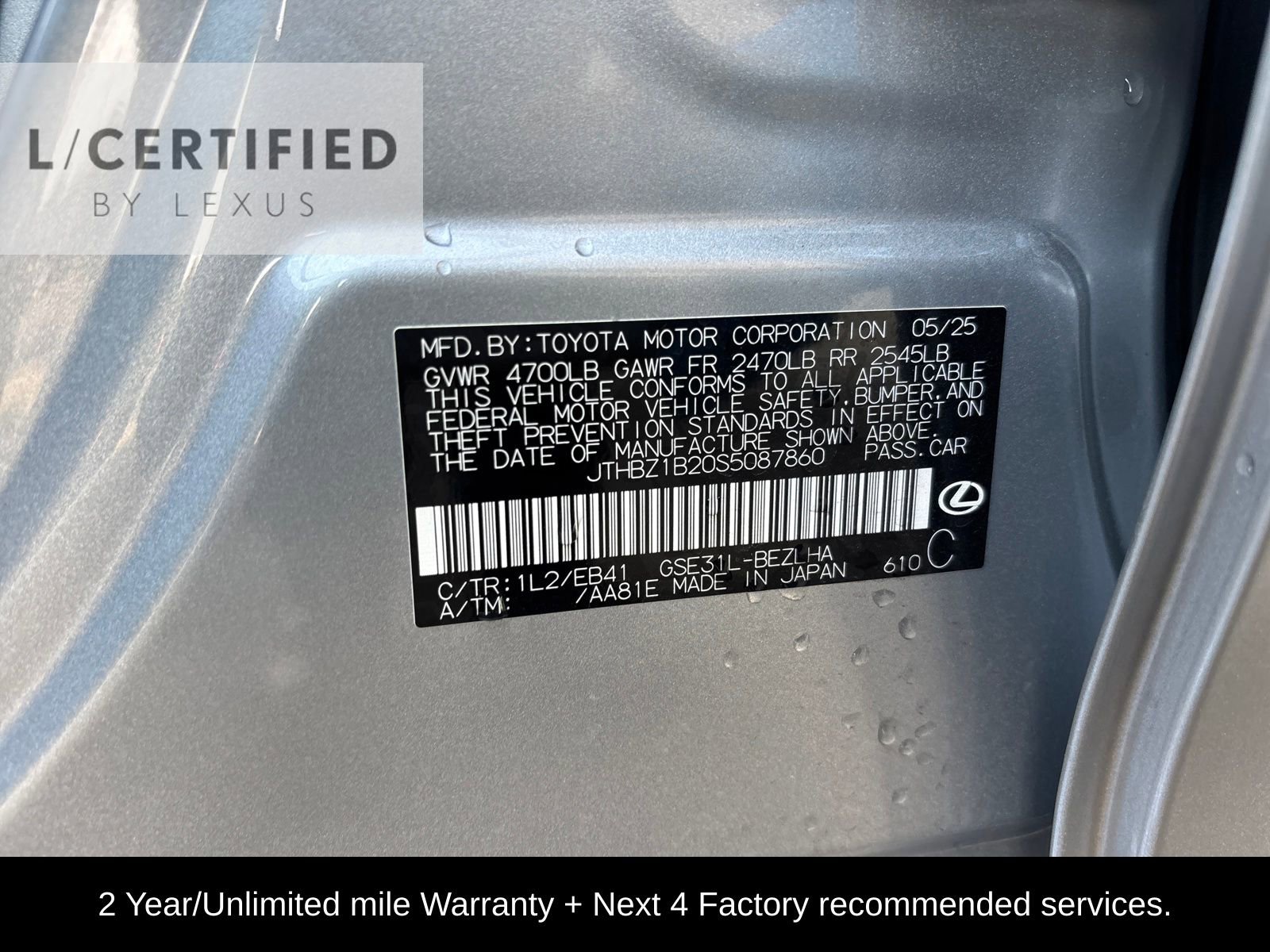 Used 2025 Lexus IS 350 F Sport image 29