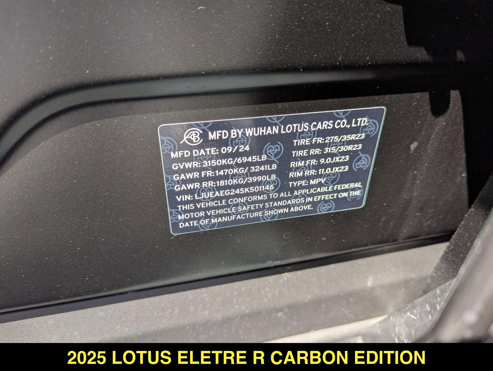 New 2025 Lotus Eletre AWD/4WD image 27