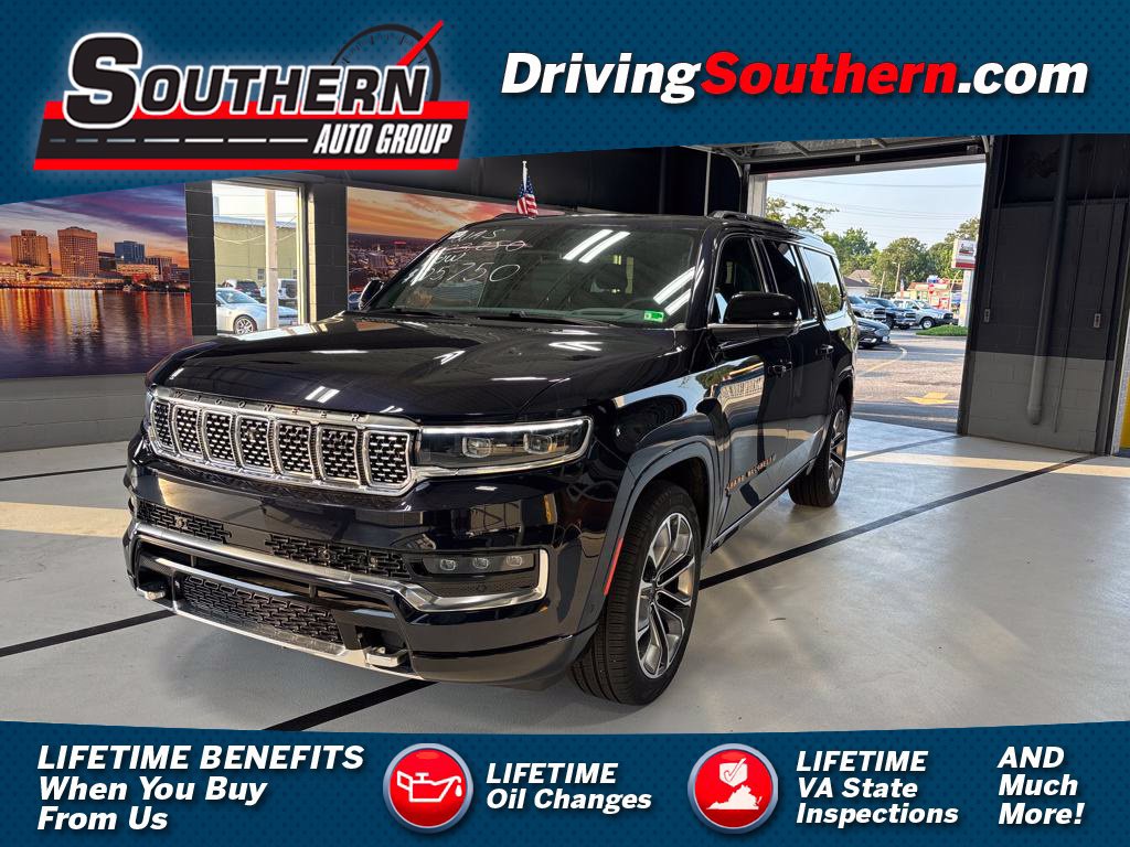 New 2024 Jeep Grand Wagoneer L Series III w/ Rear Seat Video Group 1 AWD/4WD 360° Tour
