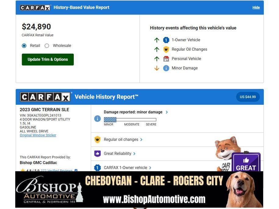 Used 2023 GMC Terrain SLE w/ Driver Convenience Package image 7